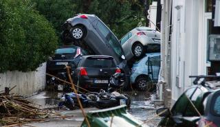Κακοκαιρία Bora: Συνθήκες Βαλένθια στη Ρόδο - Αλλεπάλληλα 112 σε περιοχές της χώρας