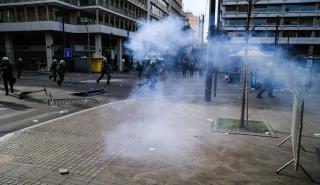 Ένταση στο κέντρο της Αθήνας - Έγιναν 14 προσαγωγές