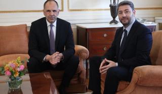 Ανδρουλάκης: Ευχόμαστε να μην καταποντιστεί η εξωτερική πολιτική του κ. Μητσοτάκη