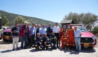 Αναγνώριση του έργου του ΣΠΑΥ στον Υμηττό από τον Ευρωπαίο Επίτροπο για το Κλίμα