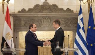 Λαχανοντολμάδες και σπανακόπιτα νοστιμίζουν την ελληνοαιγυπτιακή φιλία - Το κεφάλι του Κυρανάκη στον Θύμιο - Νίκος υπέρ Ζωής