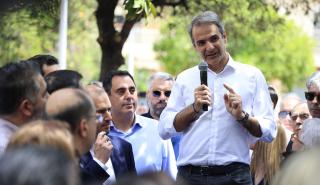 Μητσοτάκης από Μέγαρα: Πάντα ήμουν δίπλα στους πολίτες, δεν περιμένω τις εκλογές