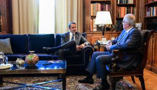 Μητσοτάκης σε Τασούλα: Σκοπός των συνταγματικών αναθεωρήσεων να χτίσουν γέφυρες και όχι να ανοίξουν ρήγματα