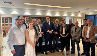 Συνάντηση ΚΕΕΕ με τον ΥΠΕΘΟ, Kυριάκο Πιερρακάκη