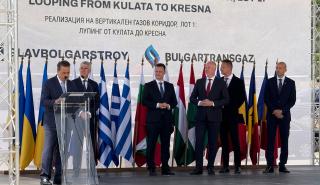 Στ. Παπασταύρου: Στη Βουλγαρία για τα εγκαίνια εμβληματικού ενεργειακού έργου - Τι συζήτησε με Στάνκοφ