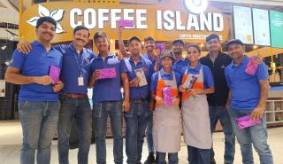 Coffee Island: Δεύτερο κατάστημα στην αγορά της Ινδίας