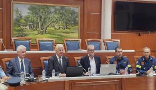 Σύσκεψη υπό τον Ευ. Τουρνά για την προετοιμασία της αντιπυρικής περιόδου στα Ιόνια νησιά