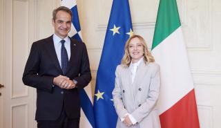 Μητσοτάκης - Μελόνι: Συμφωνία με την Ιταλία για επενδύσεις 360 εκατ. ευρώ σε καινούργια τρένα και αμαξοστάσια