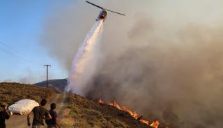 Στα 47.765 στρέμματα η πληγείσα έκταση από την πυρκαγιά στη Χίο