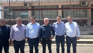 Επίσκεψη Δήμα στην Αιτωλοακαρνανία: Έργα ανακαίνισης σε 9 σχολεία της Π.Ε.
