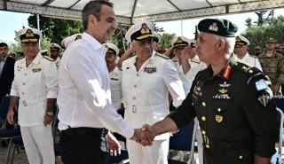 Μητσοτάκης: Καλώ τον κόσμο της Ναυτιλίας να στηρίξει πιο έμπρακτα το Πολεμικό Ναυτικό