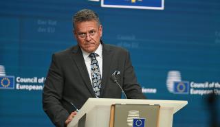 Σέφκοβιτς (Επ. Εμπορίου) για δασμούς: Αντίμετρα 72 δισ. στις ΗΠΑ αν αποτύχουν οι διαπραγματεύσεις