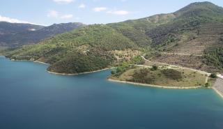 Τη μικρότερη έκταση των τελευταίων τουλάχιστον 10 ετών έχει η λίμνη του Μόρνου