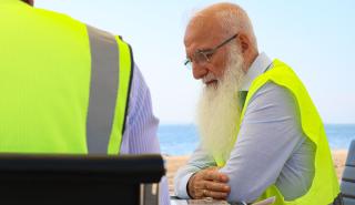 Επίσκεψη του Ιβάν Σαββίδη στις εγκαταστάσεις του ΟΛΘ