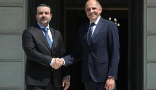 Γεραπετρίτης: Έθεσε το θέμα της προστασίας των χριστιανικών πληθυσμών στον Σύρο ΥΠΕΞ