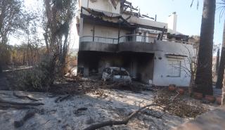 Σε ύφεση παραμένουν οι πυρκαγιές σε Κερατέα Αττικής και Χελιδόνι Ηλείας