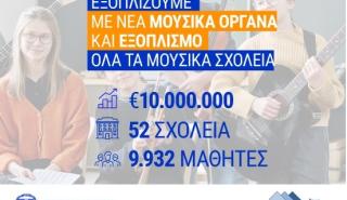 Ζαχαράκη: Νέα όργανα και εξοπλισμός για τα Μουσικά Σχολεία, μέσω διεθνούς διαγωνισμού