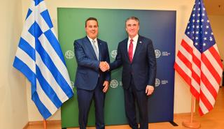 Συνάντηση Παπασταύρου με τον Αμερικανό «τσάρο» ενέργειας