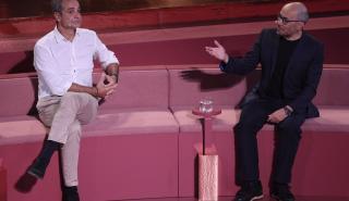 Συζήτηση Μητσοτάκη με τον Ντέμη Χασάμπη στο Ηρώδειο για το AI