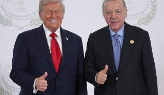 ΗΠΑ - Τουρκία: Τηλεφωνική επικοινωνία Τραμπ με Ερντογάν για τη Συρία και τη Γάζα