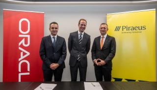 Πειραιώς-Oracle: Στρατηγική συνεργασία με έμφαση σε Τεχνητή Νοημοσύνη, Cloud και Βιωσιμότητα