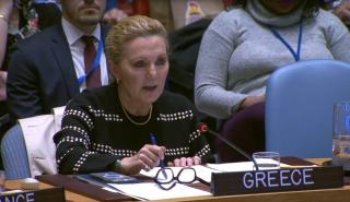 Έτοιμη δήλωσε η Ελλάδα στο Συμβούλιο Ασφαλείας του ΟΗΕ να συμβάλει στην ανοικοδόμηση της Γάζας