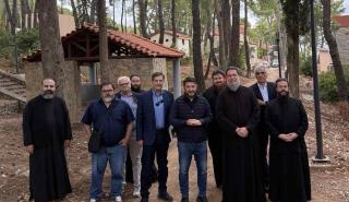 Επίσκεψη του Περιφερειάρχη Αττικής στις νέες κατασκηνώσεις της Ι.Μ. Νέας Ιωνίας