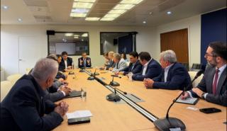 Συνάντηση Παπασταύρου - Λιβάνιου: Στο επίκεντρο η επέκταση της αρμοδιότητας της ΕΥΔΑΠ σε Εύβοια, Βοιωτία και Φωκίδα