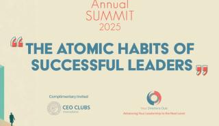 YDC Annual Summit 2025: Οι «Ατομικές Συνήθειες» που Διαμορφώνουν τη Νέα Πραγματικότητα της Ηγεσίας