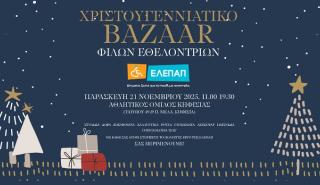 Χριστουγεννιάτικο Bazaar από τις Φίλες Εθελόντριες της ΕΛΕΠΑΠ