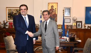 Συνάντηση Πιερρακάκη- Γκιουλέκα για τις προτεραιότητες της κυβέρνησης σε Θεσσαλονίκη και Β. Ελλάδα