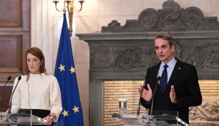 Μητσοτάκης σε Μετσόλα: Δίκαιη και βιώσιμη ειρήνη στην Ουκρανία - Η ΕΕ παρούσα με πράξεις, όχι λόγια