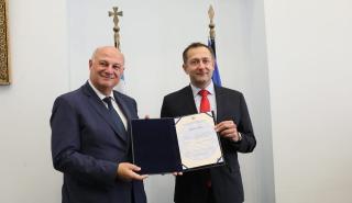 Συνάντηση Τσιάρα - Χάνσεν: Η νέα ΚΑΠ πρέπει να παραμείνει μοχλός ανάπτυξης, καινοτομίας και κοινωνικής συνοχής