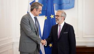 Συνάντηση Μητσοτάκη με ΥΠΕΞ Πορτογαλίας: Στο επίκεντρο το νέο Πολυετές Δημοσιονομικό Πλαίσιο