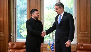 Μητσοτάκης: Η Ουκρανία μπορεί να στηρίζεται στην Ελλάδα - Ευχαριστίες Ζελένσκι σε Αθήνα και Τραμπ