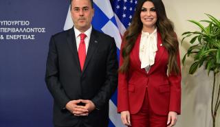 Συνάντηση Παπασταύρου - Γκίλφοϊλ: Η ενέργεια βρίσκεται στον πυρήνα της σχέσης ΗΠΑ - Ελλάδας