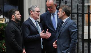 Συνάντηση Στάρμερ, Μακρόν, Μερτς και Ζελένσκι στο Λονδίνο - «Κρίσιμη στιγμή» για την Ουκρανία