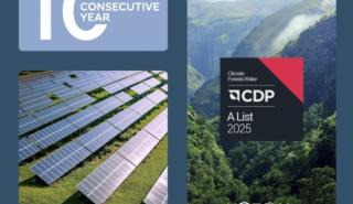 Ο Όμιλος L’Oréal κατακτά για 10η συνεχόμενη χρονιά την κορυφαία αξιολόγηση ΤΡΙΑ «Α» του CDP για τη δέσμευση να ηγείται παγκοσμίως στον τομέα της περιβαλλοντικής υπευθυνότητας