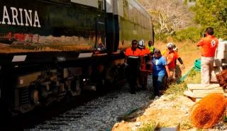 Εκτροχιασμός επιβατικού συρμού στο Μεξικό - Τουλάχιστον 13 νεκροί