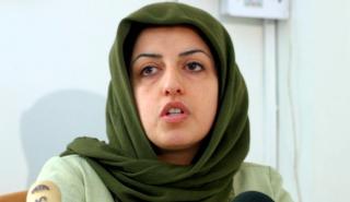 Η ΕΕ κάλεσε το Ιράν να αποφυλακίσει τη νομπελίστρια ειρήνης Ναργκίς Μοχαμαντί