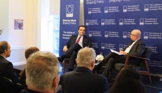 Πιερρακάκης: Ενιαία ευρωπαϊκή αγορά για να δημιουργήσουμε παγκόσμιους πρωταθλητές