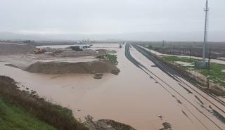 Κακοκαιρία Byron: Μερική αποκατάσταση στη σιδηροδρομική συγκοινωνία Αθηνών - Θεσσαλονίκης