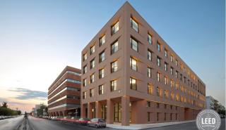 Dimand: Τα γραφεία της Παρευξείνιας Τράπεζας πιστοποιήθηκαν με LEED Platinum