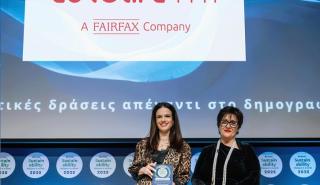 Βραβείο για τη Eurolife FFH στα Bravo Sustainability Dialogue & Awards 2025