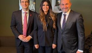 Συνάντηση Εξάρχου με τον σύμβουλο του Τραμπ, Μιχάλη Κράτσιο