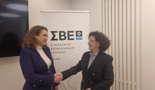 Νέα Γενική Διευθύντρια του ΣΒΕ η Βίκυ Λοΐζου