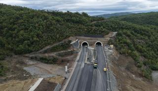 Δήμας: Στο 93% η πρόοδος κατασκευής στο βόρειο τμήμα του αυτοκινητοδρόμου Ε-65