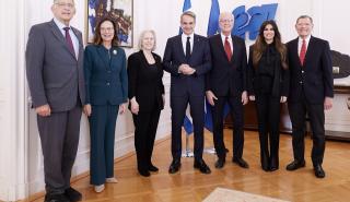 Μητσοτάκης σε αντιπροσωπεία Κογκρέσου: «Στο υψηλότερο επίπεδο οι σχέσεις Ελλάδας - HΠΑ»