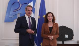 Μητσοτάκης σε Μινζάτου: Η ενίσχυση του διαθέσιμου εισοδήματος πρέπει να αποτελεί αλλά και ευρωπαϊκή προτεραιότητα