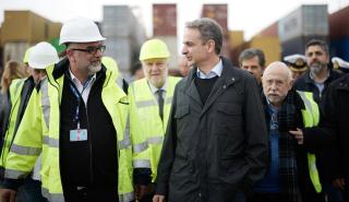 Μητσοτάκης: «Η κατασκευή του 6ου προβλήτα θα αναβαθμίσει το λιμάνι της Θεσσαλονίκης»